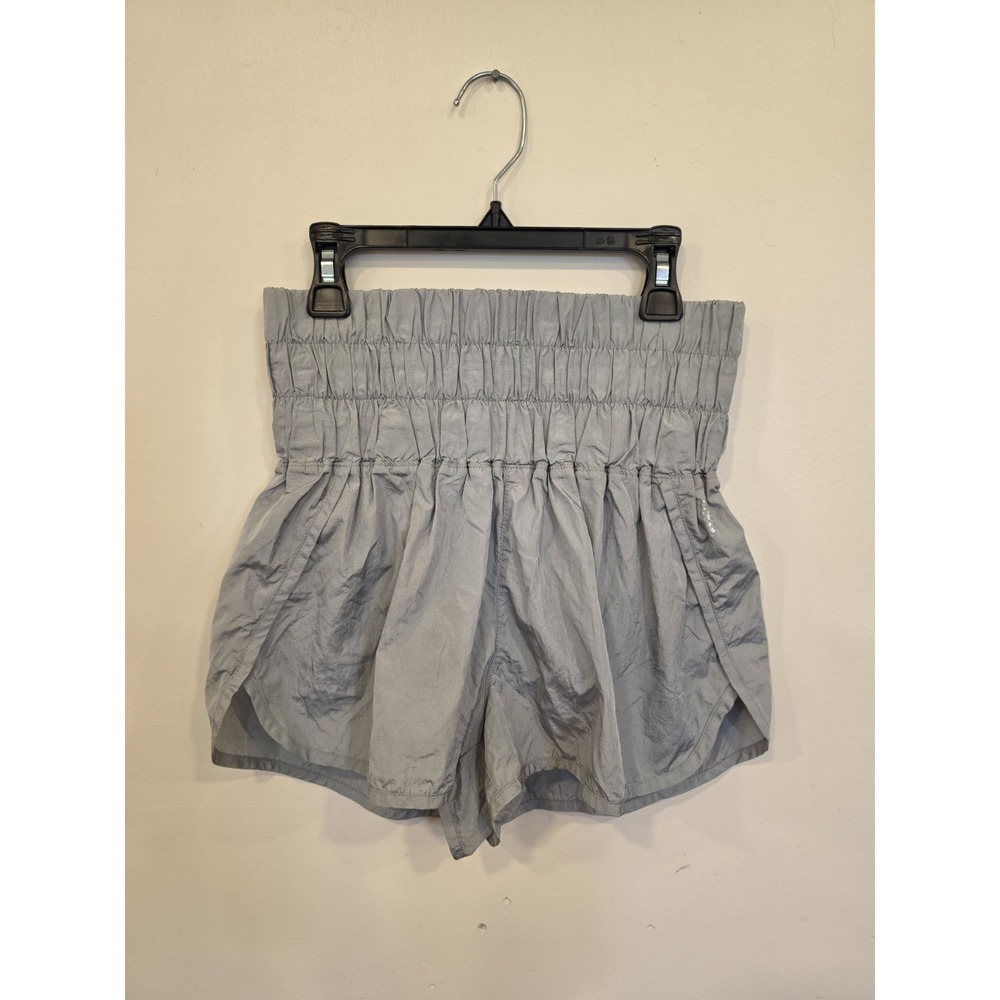 Free People Movement The Way Home‎ Shorts S Gray High Waist Athletic Running